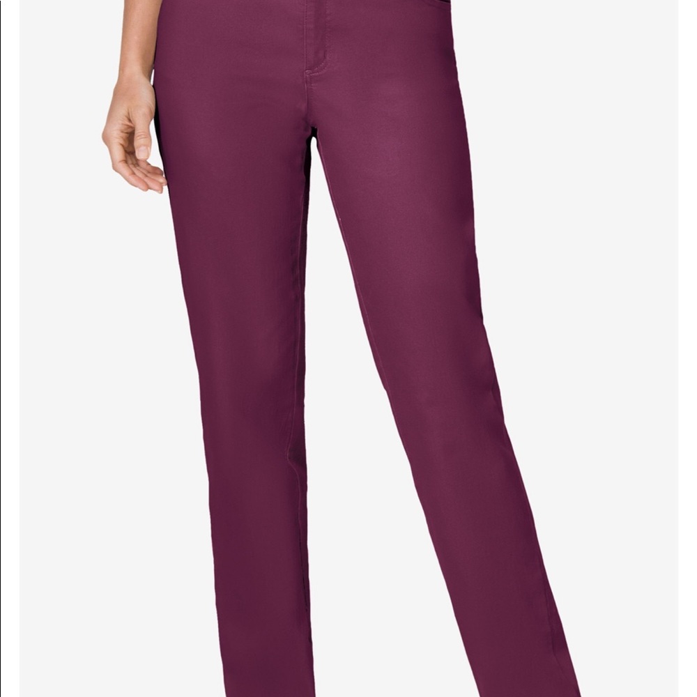 Straight leg stretch jeans